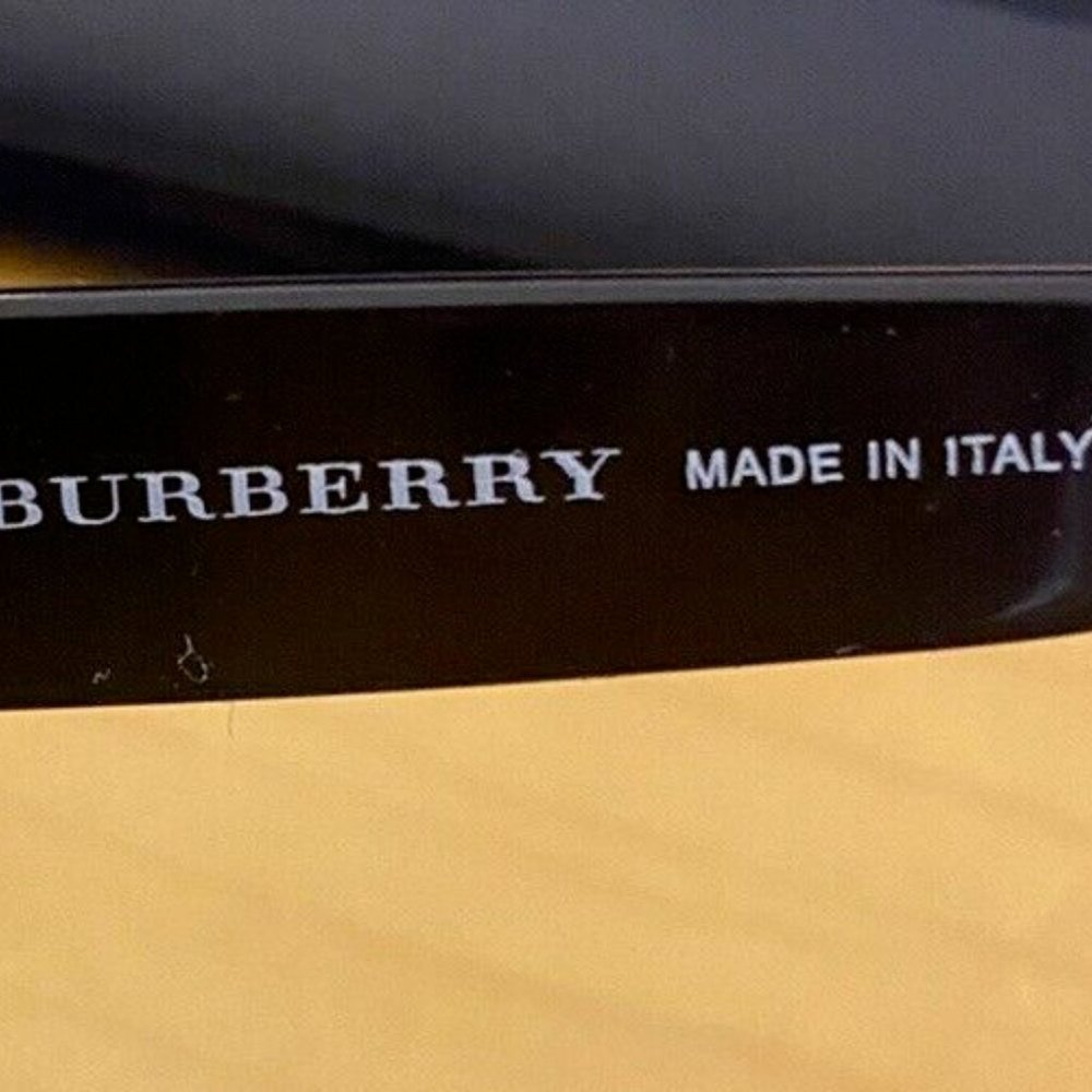 Burberry black gradient shield sunglasses B 3057 1057/11 120 2N EUC - Picture 4 of 4